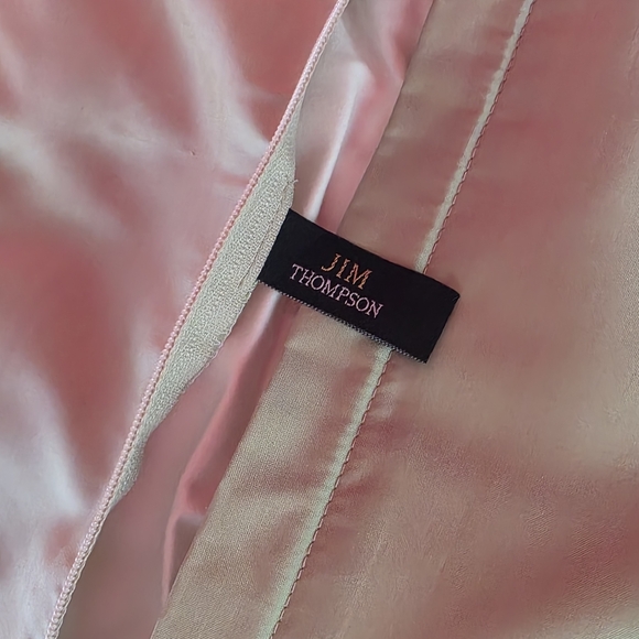 Jim Thompson Elephant Design Silk Pillow - Picture 8 of 11